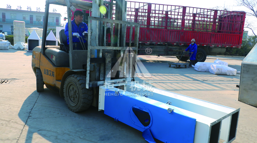 Henan hengfu 10 ton powder feed unit go abroad, quality can be seen