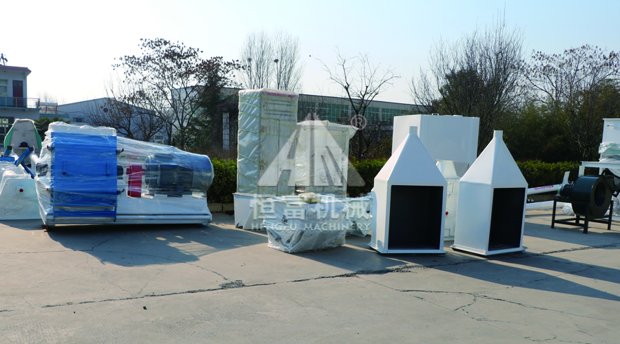 Henan hengfu 10 ton powder feed unit go abroad, quality can be seen