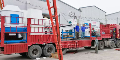 The 350 grass powder pellet feed unit sent 